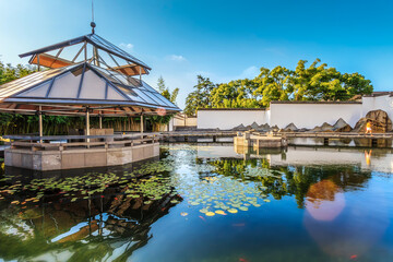 Chinese classical garden architectural landscape