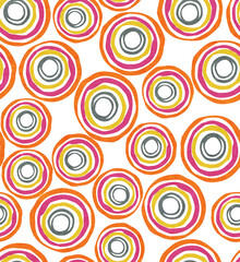 abstract frame with circles