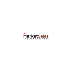 Market Sales Creative Logo Sign Design