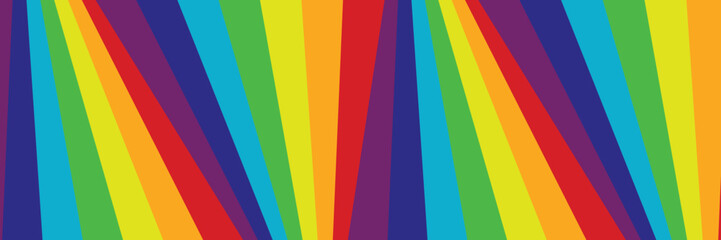 Fototapeta premium Pride month concept. LGBTQ symbol background. Colorful rainbow wallpaper. Pride LGBTQ+ flag. Rainbow striped background.