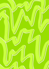 Abstract background with cute wavy line pattern