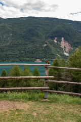 Molveno lake Trentino Alto Adige Italy