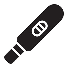 pregnancy test glyph icon