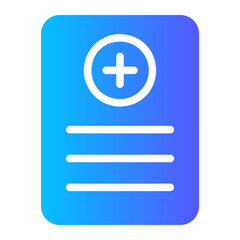 prescription gradient icon