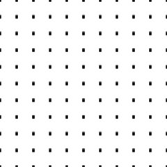 Square seamless background pattern from black trash symbols. The pattern is evenly filled. Vector illustration on white background