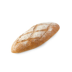 Bread isolated on white background with clipping path.
