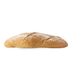 Bread isolated on white background with clipping path.