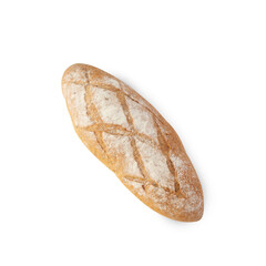 Bread isolated on white background with clipping path.