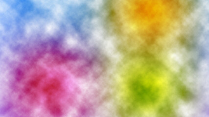 Abstract Watercolor Background | Colorful Rainbow Holi Paint Color Powder Explosion isolated White Wide Panorama Background | Abstract Clouds of Color Smoke Colorful Texture Background.	