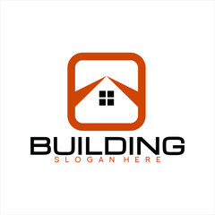 Real estate logo vector simple modern