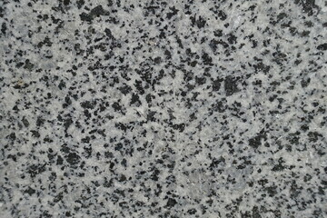 black and white polished granite stone (close up)
