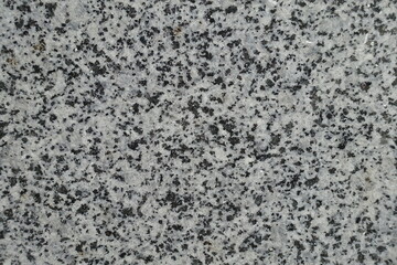 Pattern of black and white polished granite stone