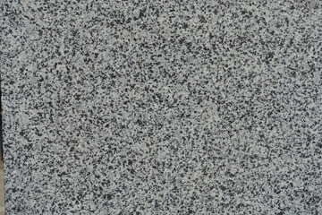 Texture of black and white polished granite stone