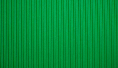 Abstract background made of corrugated paper for green application. Space for text. Texture. Vertical stripes. © Cherkasova Alie