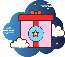 Obraz premium cloud icons for social networks