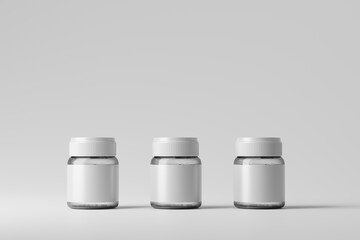 Cream Balm Ointment Bottle