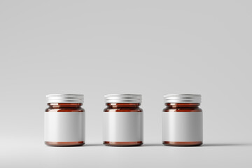 Cream Balm Ointment Bottle