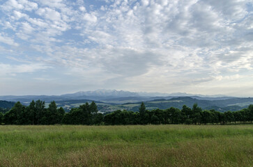 Fototapeta na wymiar Tatry panorama 