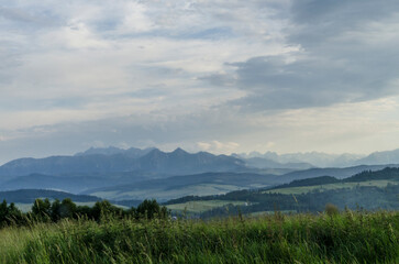 Tatry panorama 