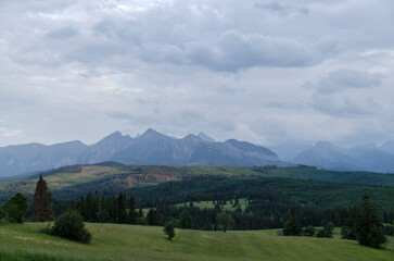 Tatry panorama 