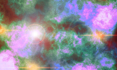 galaxy background  illustration design