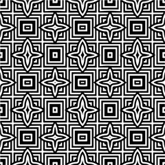 
Abstract background with black and white pattern. Unique geometric vector swatch. Perfect for site backdrop, wrapping paper, wallpaper, textile and surface design. 