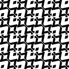 
Abstract background with black and white pattern. Unique geometric vector swatch. Perfect for site backdrop, wrapping paper, wallpaper, textile and surface design. 