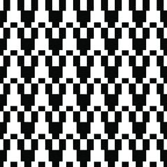 Fototapeta premium Abstract background with black and white pattern. Unique geometric vector swatch. Perfect for site backdrop, wrapping paper, wallpaper, textile and surface design. 