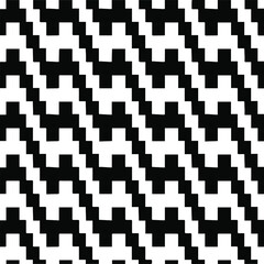
Abstract background with black and white pattern. Unique geometric vector swatch. Perfect for site backdrop, wrapping paper, wallpaper, textile and surface design. 