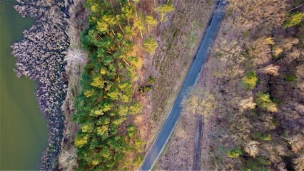 Dolina Baryczy, Gmina Przygodzice, Polska, Poland, Dron © .Waajchaa