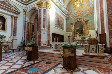 Isernia, Molise. The Cathedral of St. Peter the Apostle
