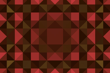 Obraz premium Abstract triangular pixelation. Multi-colored texture. Mosaic pattern consisting of triangles.