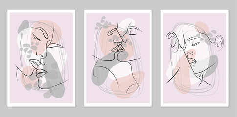 Abstract modern aesthetic design of the mid-century with geometric forms of balance. Modern minimalist art print. Composition of simple figures.