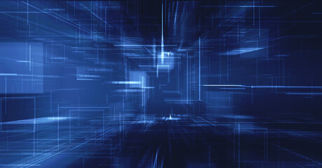 Fototapeta na wymiar Digital Abstract technology background, Binary Code Background, cyber Internet technology Concept