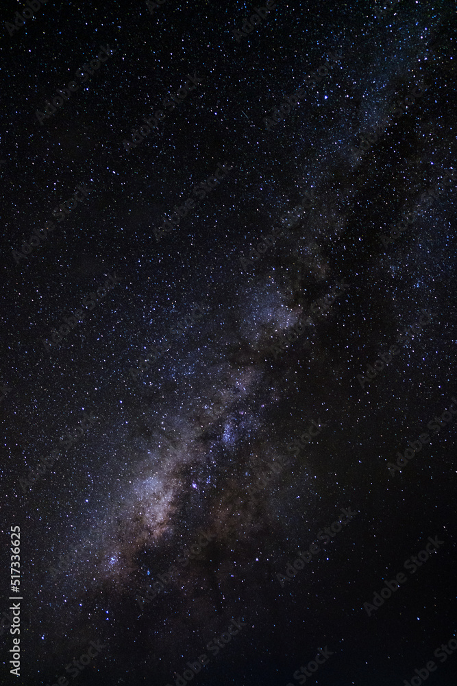 Wall mural milky way galaxy with stars and space dust in the universe
