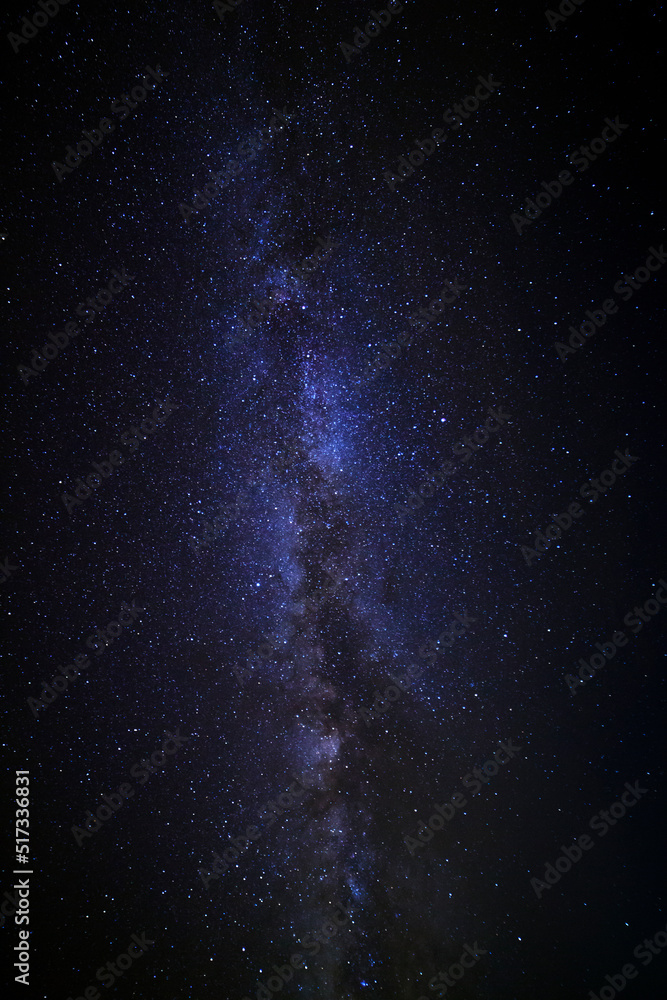 Wall mural milky way galaxy with stars and space dust in the universe