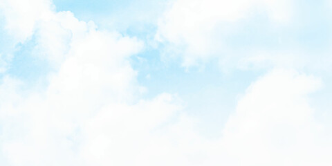 Obraz na płótnie Canvas blue sky with clouds