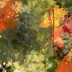 Autumn abstract scrapbook backdrop universal design