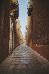 street in the ancient city of Mdina