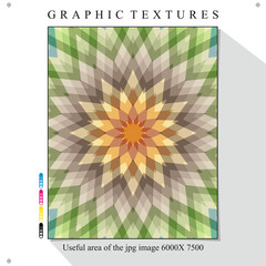 Desenho de Textura Colorida em JPG para Poster 