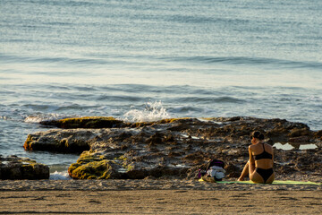 Fototapeta na wymiar Playa de Oropesa