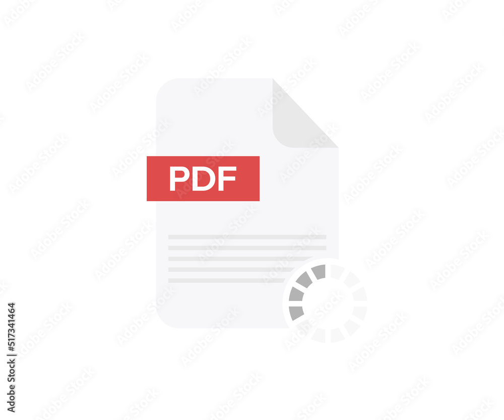 Poster pdf file, pdf document note icon logo design. downloading concepts. pdf notepad document business co