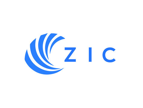 ZID Flat accounting logo design on white background. ZID creative initials Growth graph letter logo concept. ZID business finance logo design.

