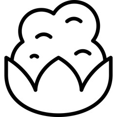 Cauliflower Icon