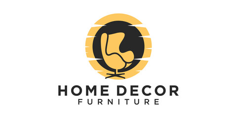 home decoration furniture logo design