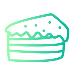 cake gradient icon