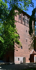 Historical Church in the Neighborhood Holtenau in Kiel, the Capital City of Schleswig - Holstein