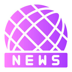 news gradient icon