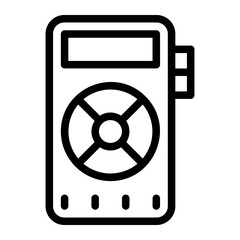 recorder line icon