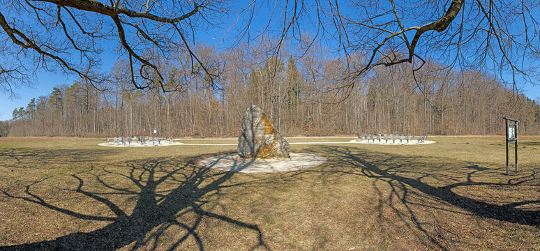 Denkmal Landgericht auf der Schwäbischen Alb (Lutherische Berge) bei Ehingen